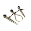 Spring Calliper Set 3pc Internal External Dividing/Dividers TE246
