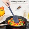 Lilybeam 600ºF Heat Resistant Spatulas, High Heat Food Safe Semless