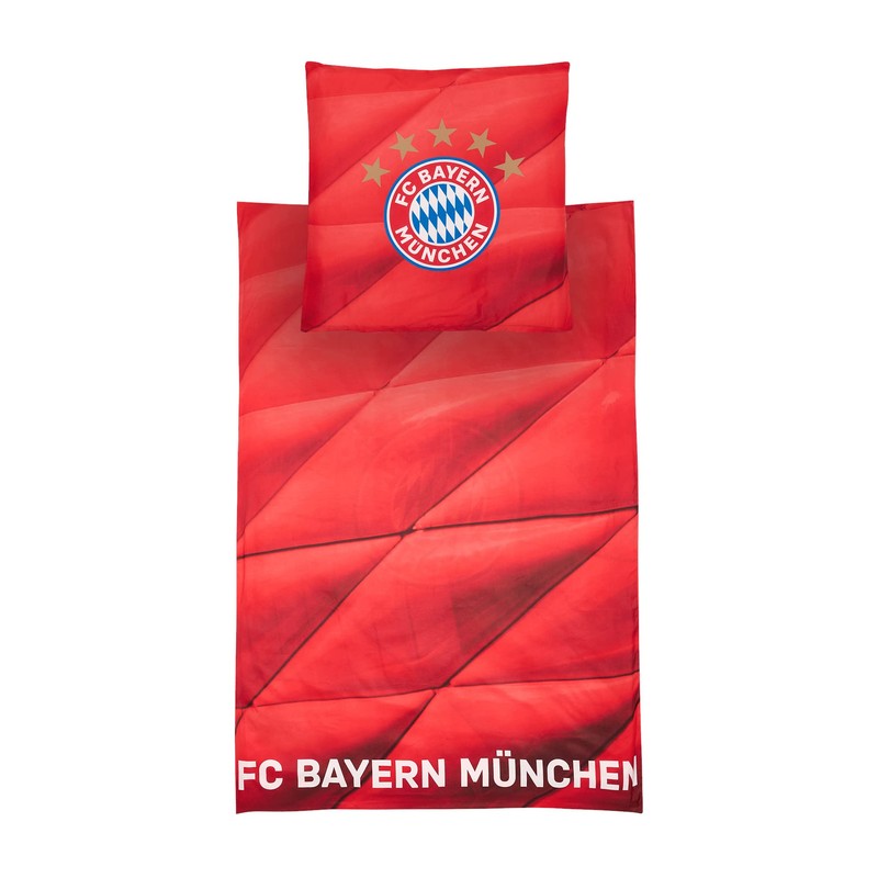 FC Bayern München Bed Linen with Logo Microfibre 135 x