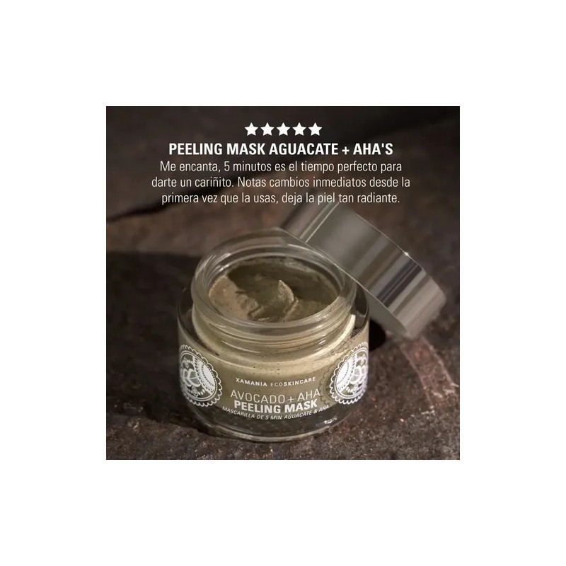 Xamania Peeling Mask. Mascarilla Nutritiva Aguacate AHAS