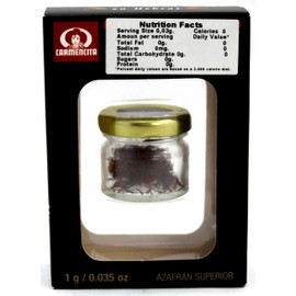 Carmencita Saffron Stigmas Italian Spanish Seasoning