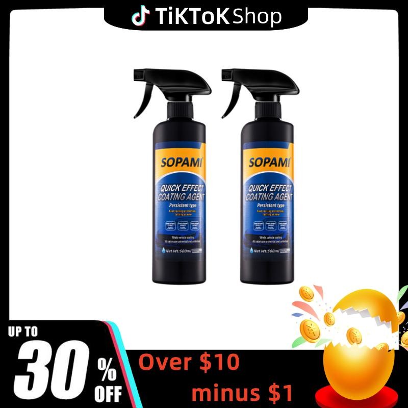 2025 Upgrated 500ML Advanced Formula 3-in-1 SOPAMI Car Coating Spray