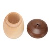 Acorn Shaped Toothpick Container 8cm Height Rounded Structure Eco Friendly