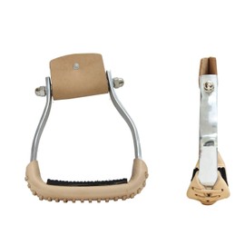AJ Tack Aluminum Angled Stirrups