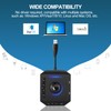 T10 External Sound Card, PHOINIKAS USB Audio Adapter for PC