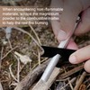 Amtier Fire Steel Flint Survival, Fire Starter Set for Outdoor