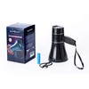 japomizuno Bullhorn/Rechargeable Megaphone Speaker with 240's Recording,Siren,U-Disk Player,Rechargeable Battery Included