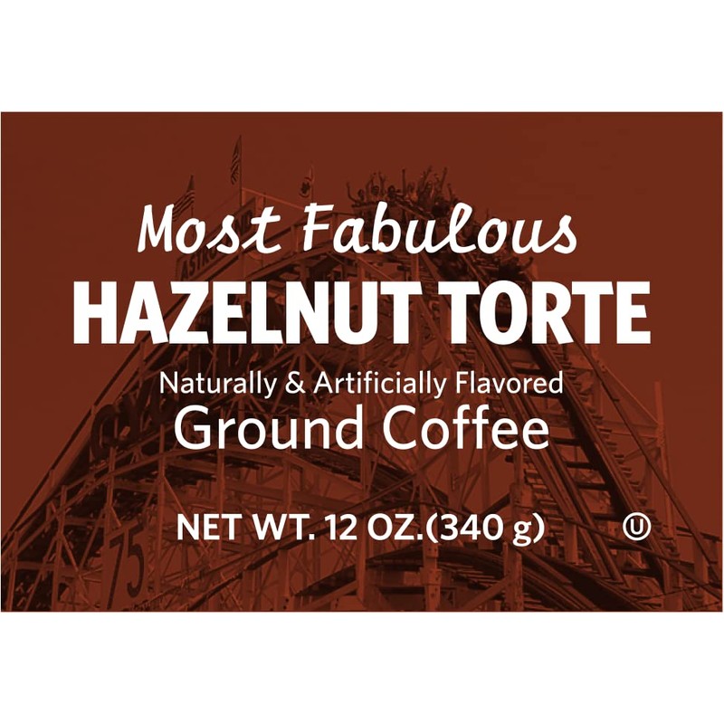 Junior's Most Fabulous Ground Coffee, 12 oz (Hazelnut Torte, 2
