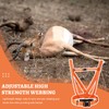 Berlune 2 Pcs Deer Drag Harness Chest Dual Harness Cross