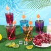 30 Pcs 16 oz Disposable Clear Plastic Cups Bulk Party