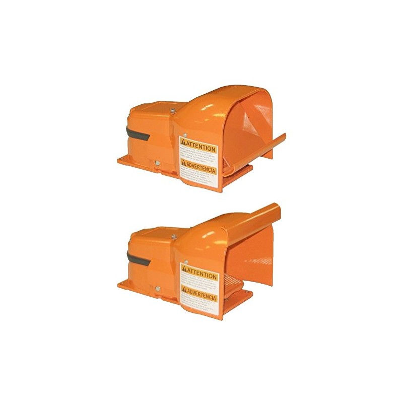 SSC Controls G500-MO-GT Foot Switch with Front Gate, Electrical, Momentary