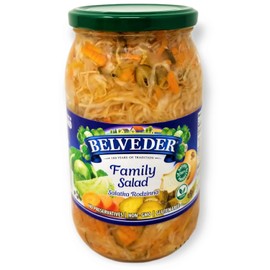 Belveder Family Style Salad 31.74 oz 900g, Vegan, Non-GMO, Gluten-Free Pack of 1