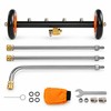 16 Inch Pressure Washer Undercarriage Cleaner, 4000 PSI Surface Washer