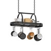 CHOEZON Hanging Pot Rack, Pot Hanger for Kitchen, Ceiling Mounted