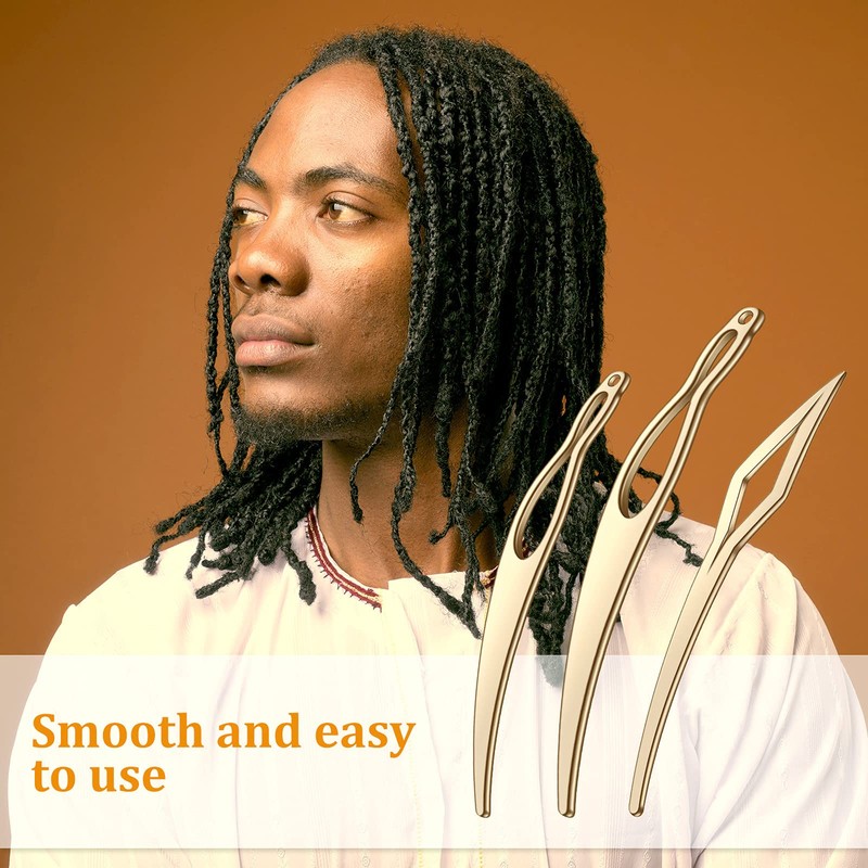 WILLBOND 8 Pcs Dreadlock Interlocking Tool for Locs Sisterlock Retighten