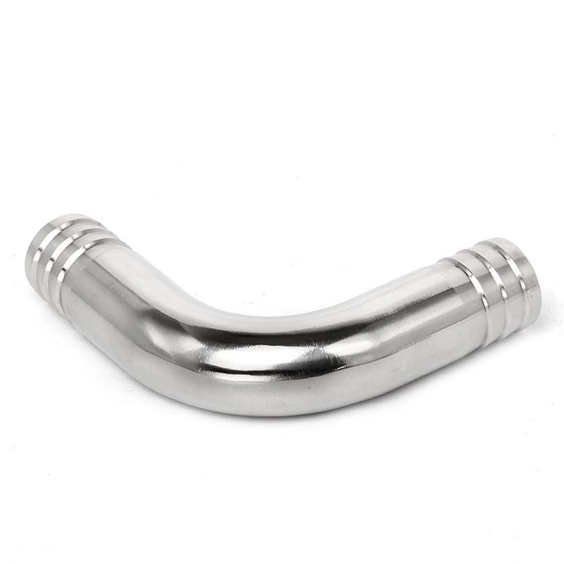 Yoebor Stainless Steel 304 Sanitary Hose Barb 90 Degree Elbow