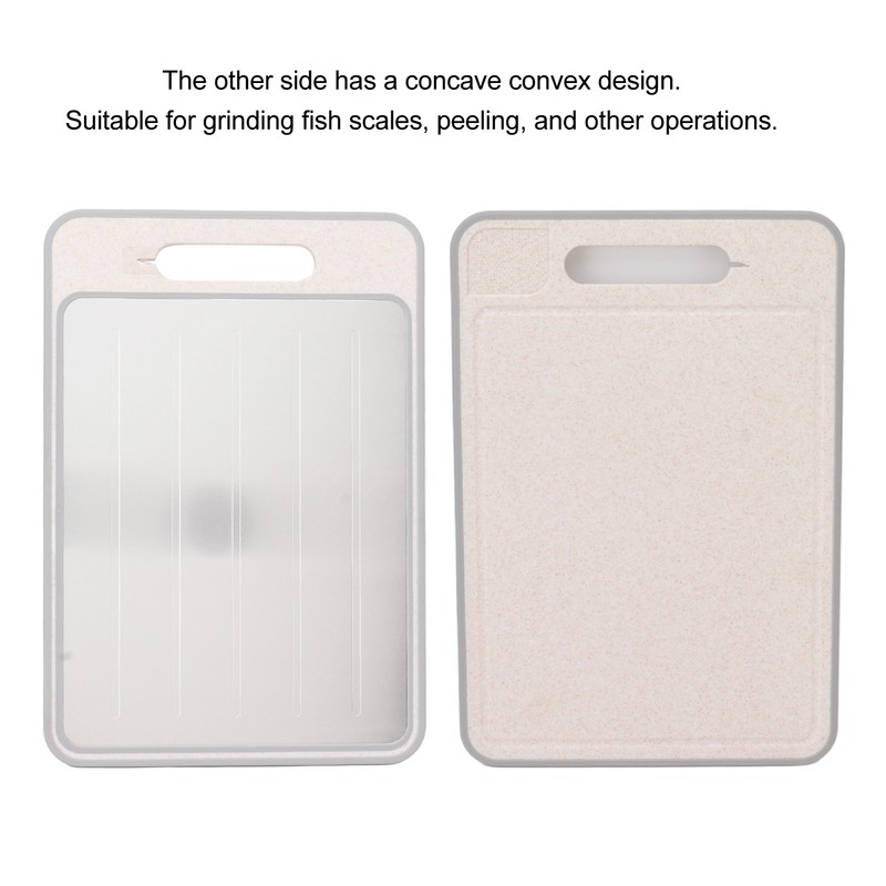 Defrosting Cutting Board Double Sided Chopping Board with Knife Sharpener