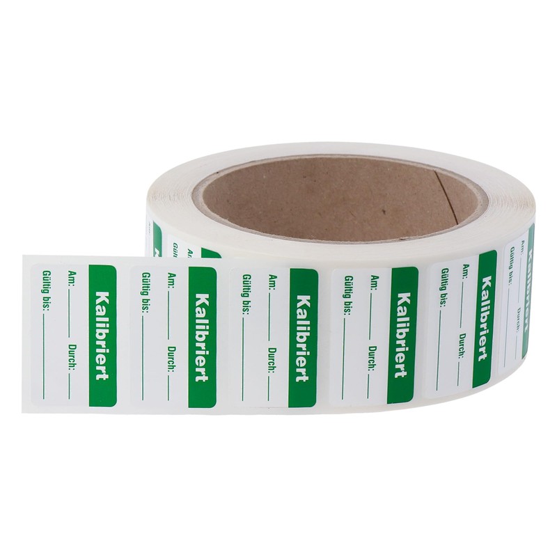 Labelident Quality Assurance Labels – Calibrated – 38 x 23
