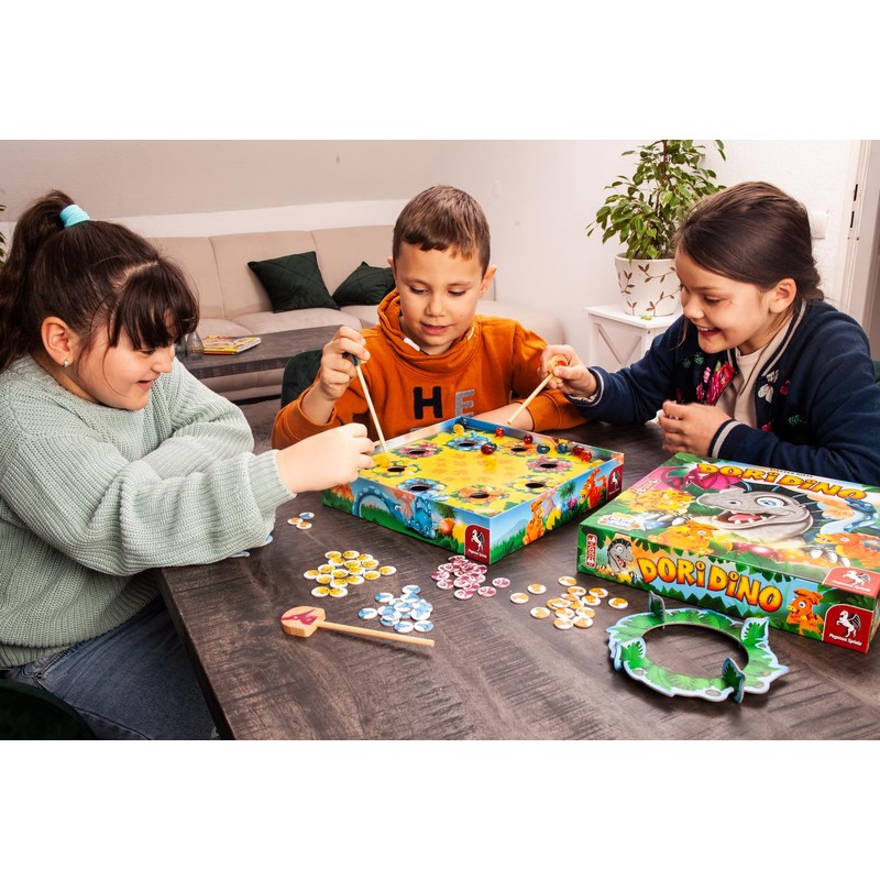 Pegasus Spiele 65504G Dori Dino Board Games