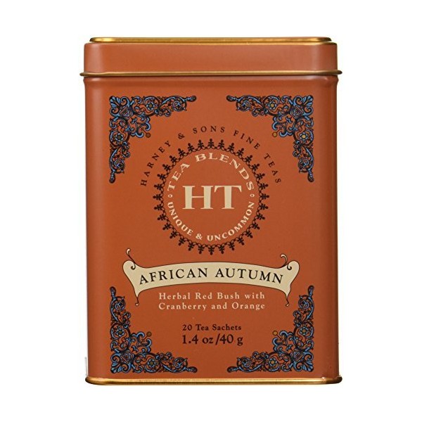 Harney & Sons Fine Teas African Autumn Tin - 20 Sachets by Harney & Sons