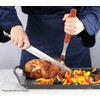 New Star Foodservice | Commercial Grade BBQ Fork, Wood Handle
