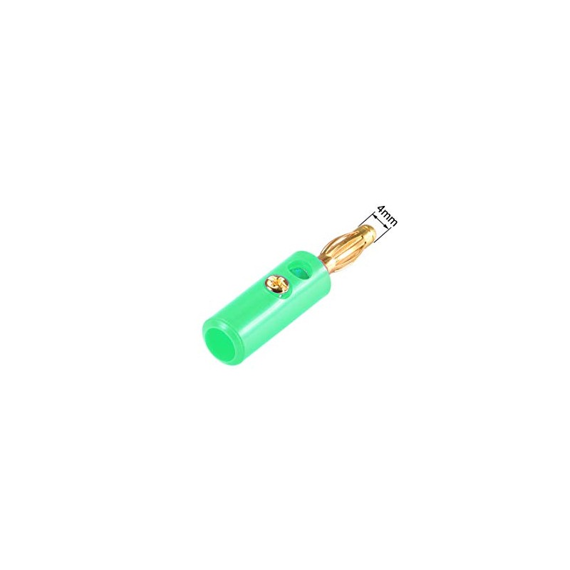 sourcing map 4mm Banana plugs Speaker Wire Cable Screw Plugs