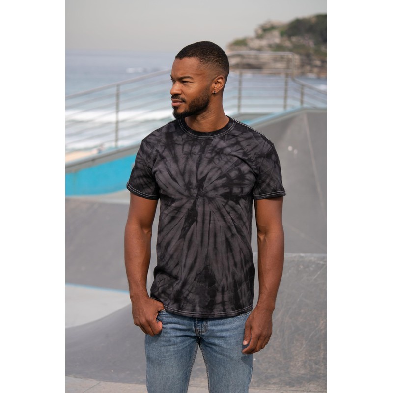 Colortone 100% Cotton Spider Tie Dye T-Shirt for Women and