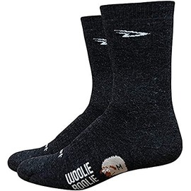 Defeet – Chaussettes Defeet Woolie Boolie 2 Noir 6 pouces – Small: 36 – 39,5 