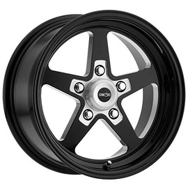Vision 571 Sport Star II Gloss Black/Milled Wheel Finish (15 x 8. inches /5 x 120 mm, 27 mm Offset)