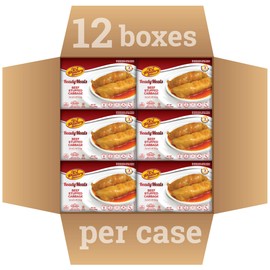 Kosher MRE Meat Meals Ready to Eat, Gluten Free Beef Stuffed Cabbage Rolls (12 Pack) Prepared Entree Fully Cooked, Shelf Stable Microwave Dinner – Travel, Military, Camping, Emergency Survival Food