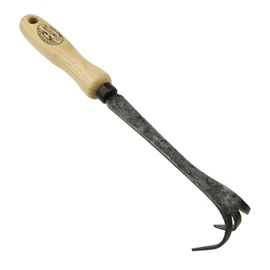 DeWit Hand Cultivator 31 cm, Professional Boron Steel Cultivator with 3 Prongs, Premium Garden Accessories for Loosening the Soil, Handmade Garden Tool in Best Quality, Garden Tools, Made in Holland