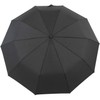 iX-brella Men's Pocket Umbrella Open-Close Automatic Round Hook Handle, Carbon