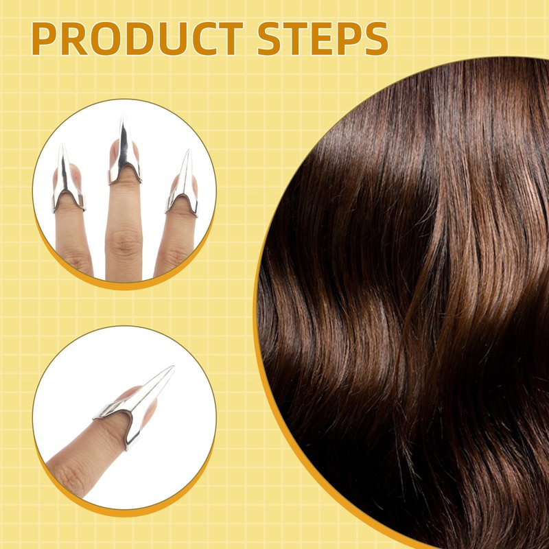 11 Piece Hair Braiding Tool Set with 8 Metal Hair