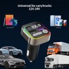 GizmoVine Bluetooth Car Adapter, FM Transmitter, PD 36W +QC3.0 18W