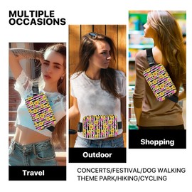 Sunflower Fanny Pack for Women Casual Belt Bag Waterproof Purse Lightweight Waist Bags with Adjustable Straps Wallet Travel Presents Workout