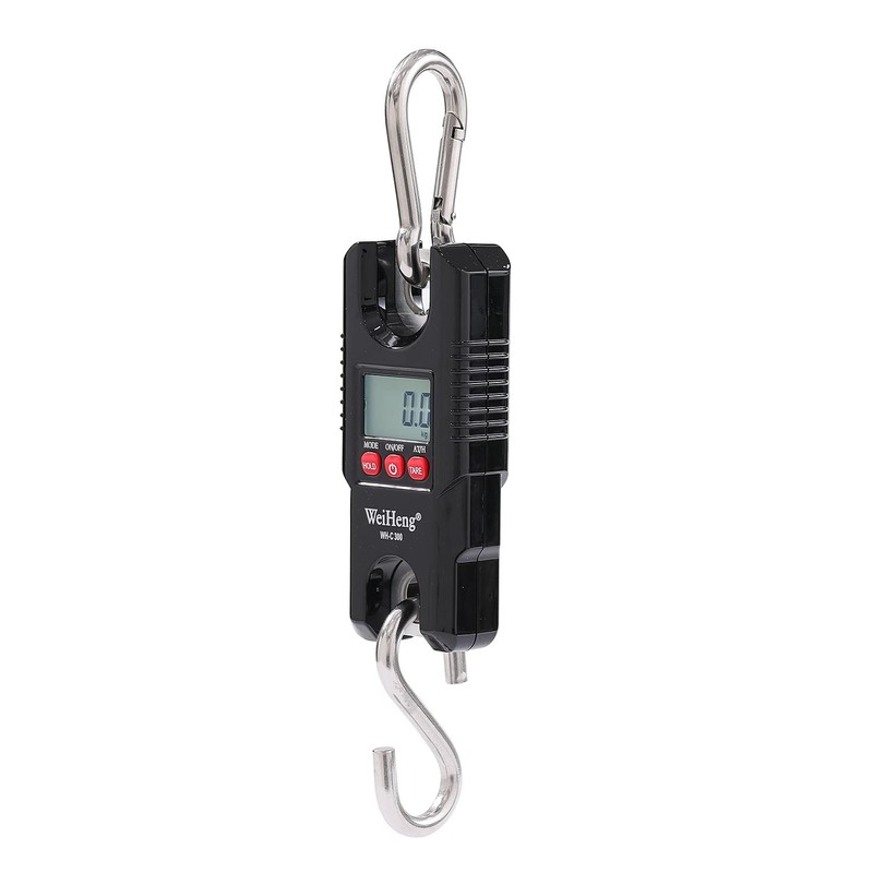 Digital Crane Scale TOPWAY 300kg Loading Capacity, Handheld Weighing Scale,