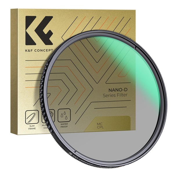 K&F Concept 86mm CPL Filter Circular Polarizing Lens Filters (Nano-D