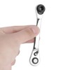 Ratchet Screwdriver-Ratchet 1/4-Acouto 1/4" Mini Ratchet Socket Wrench Quick Release