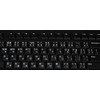Korean Keyboard Label with White Lettering Transparent for Computer LAPTOPS