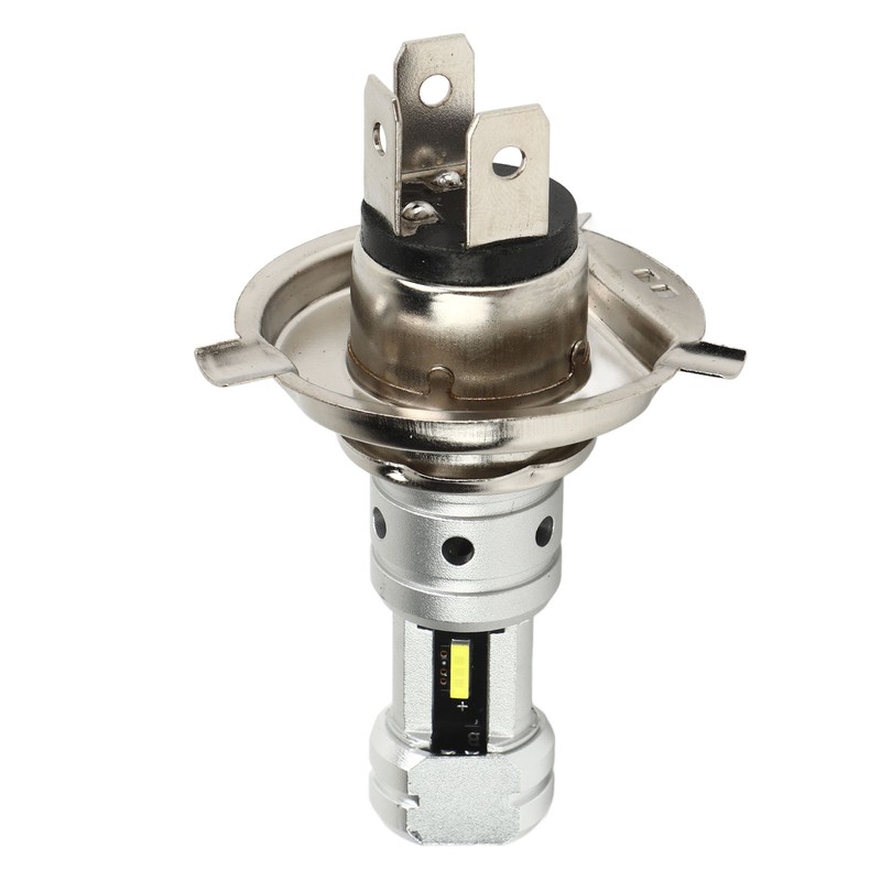 2 Pcs 100W H4 LED Motorcycle Headlight Bulb 360 Degree