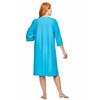 Shadowline Women's Nightgown and Robe Sleepwear Set Nylon Petals Short