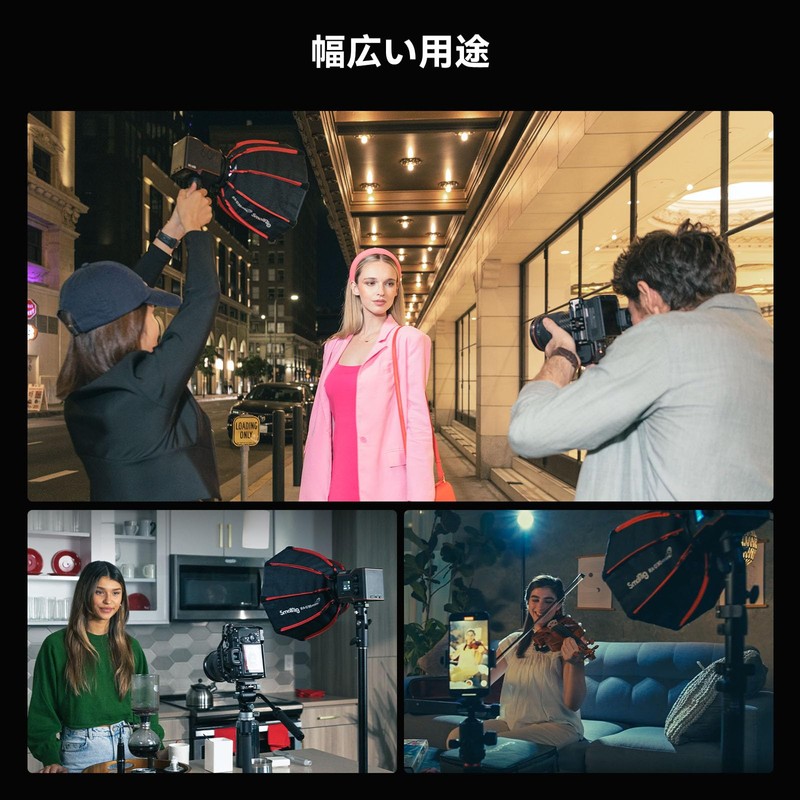 SmallRig RA-D30 Mini Parabolic Softbox, 11.4 inches (29 cm), Quick