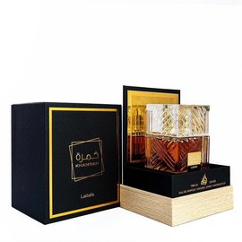 Lattafa Khamrah Eau de Parfum Spray Unisex 3.4 Oz Aromatic Sweet Spicy Scent - Specification: 3.4 Oz / 100 ml