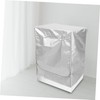 Operitacx Durable Washer Dryer Cover Dustproof Protective Cover for Washing