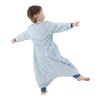 YloveM Baby Sleeping Bag with Feet, Long Sleeve Winter Children's