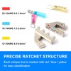 Flytuo Crimping Pliers for Shrink Connectors - Professional Wire Crimper