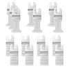 AMZWEI 15PCS Diamond Oscillating Tool Blades, Curved Edge Long Multi