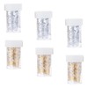 Baluue Nail Art Foil Paillette Bottles of Mesh Glitter for