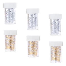 Baluue Nail Art Foil Paillette Bottles of Mesh Glitter for Manicure Easy Application Nail Accessories