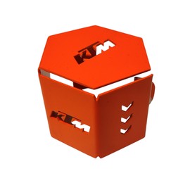 MOVITEC ACCESSORIES Motorcycle Rear Brake Fluid Reservoir Guard Compatible with KTM Duke 200/390 NG